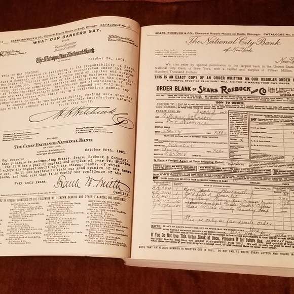 1902 Edition of The Sears, Roebuck Catalogue Other Vintage 92 Sears